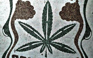Colombia marijuana smoking poster